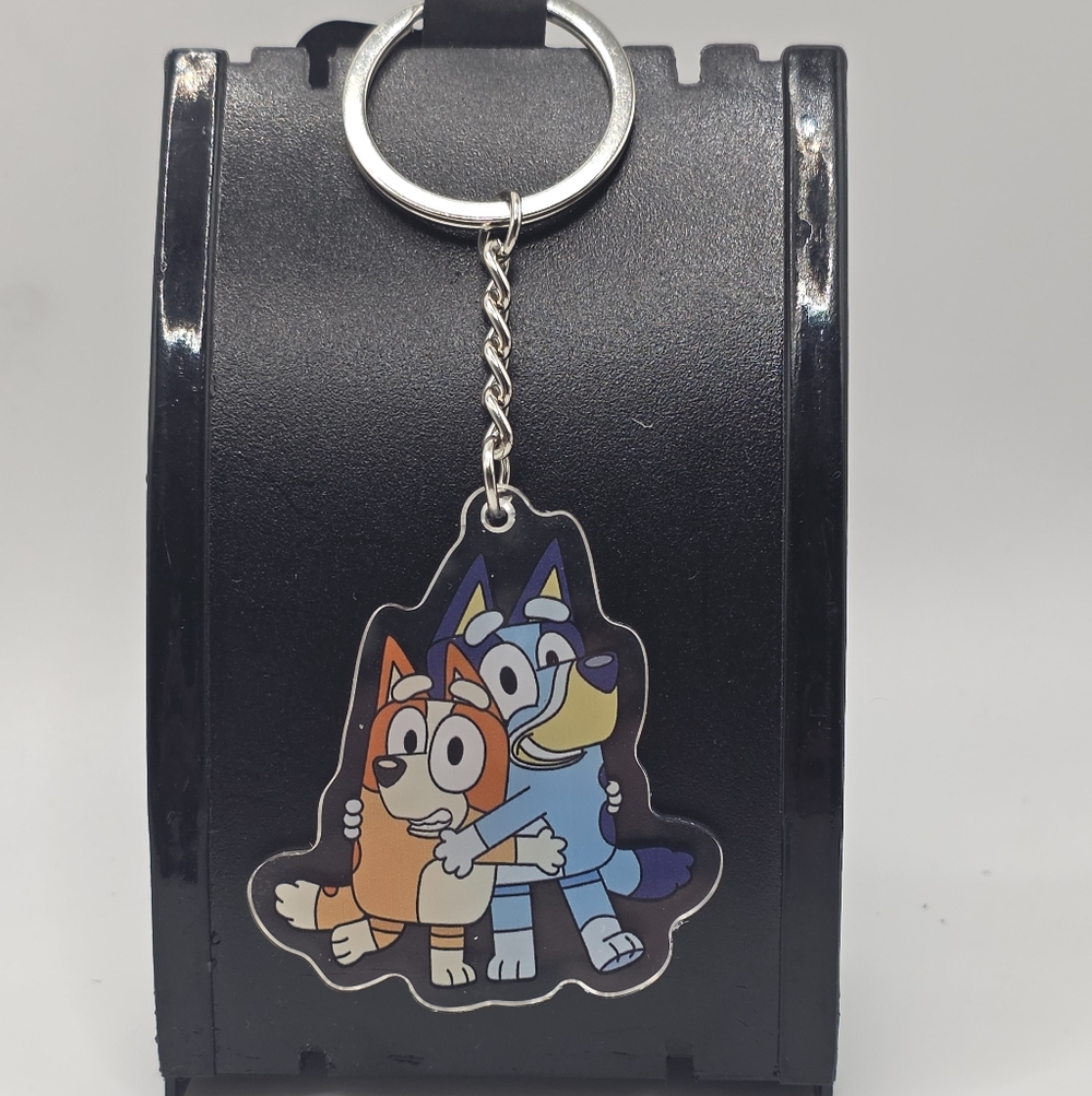 Choose One! Bluey Bingo And Family Keychains Blue Heeler - Picture 12 of 15